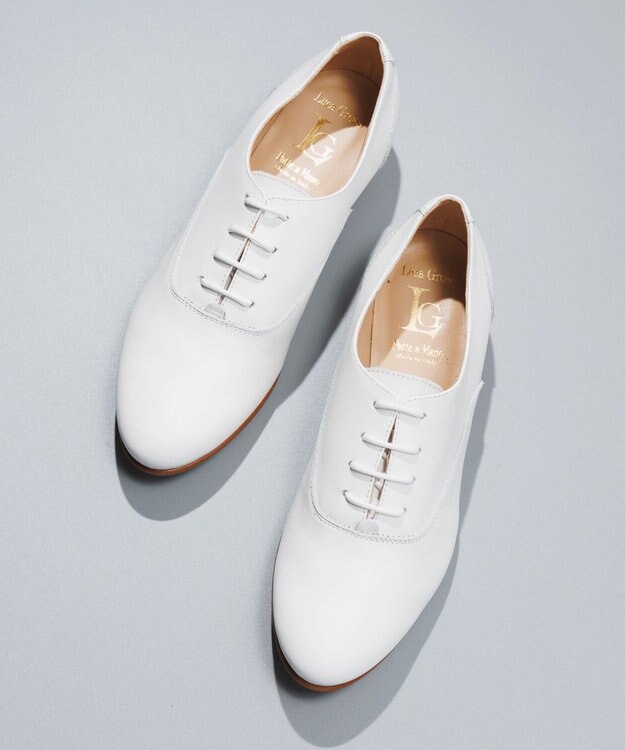 BONTRE 【LucaGrossi/ルカグロッシ】レースアップシューズ/3704M-RS ホワイト