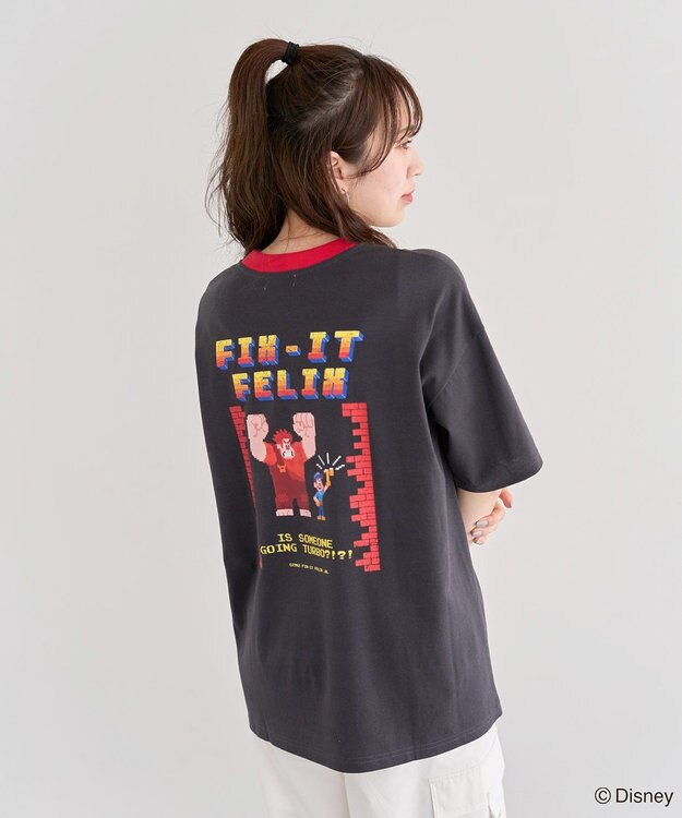 Green Parks シュガーラッシュ　／　ゲーム半袖ＴＥＥ Charcoal Gray