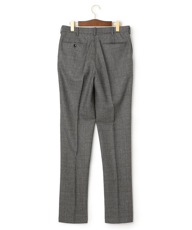 J.PRESS MEN 【TREATMENT WOOLストレッチ】グレナカートチェック スラックス ネイビー系4