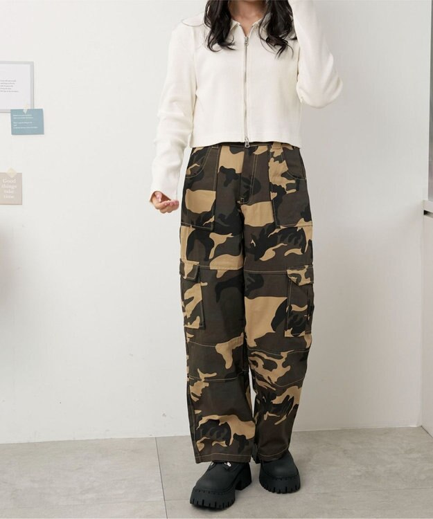 WEGO 厚底トレッキングブーツ ブラック