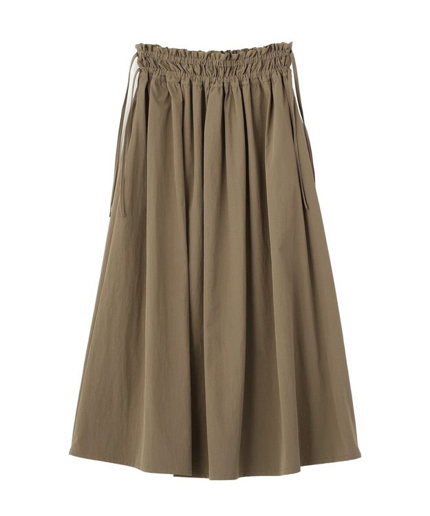 CRAFT STANDARD BOUTIQUE ドロストギャザースカート Light Brown