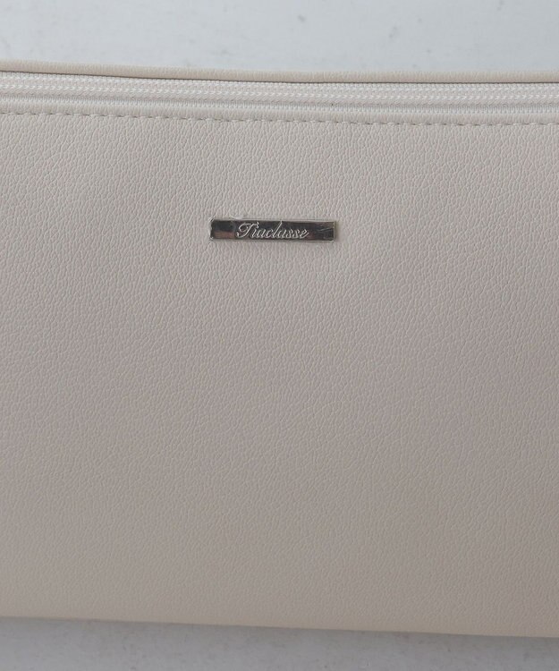 Tiaclasse 【2way/肩紐2TYPE】ちょうどいいサイズのショルダーミニバッグ グレージュ