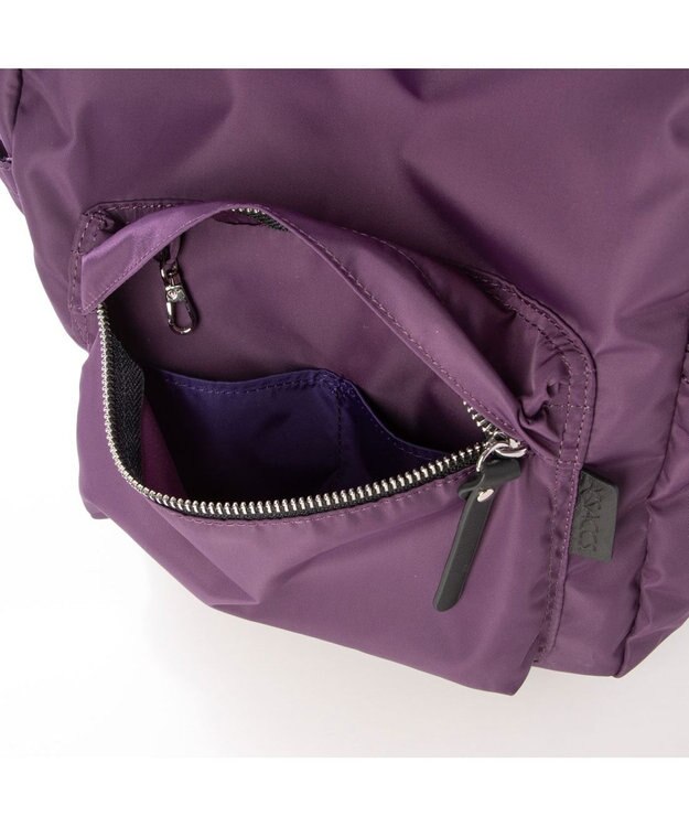 Y'SACCS ナイロン A4リュック　Sサイズ パープル