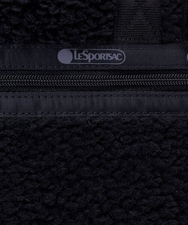 LeSportsac DENIM MINI N/S TOTE/ブラックデニム/ブラックシェルパ ブラックデニム/ブラックシェルパ