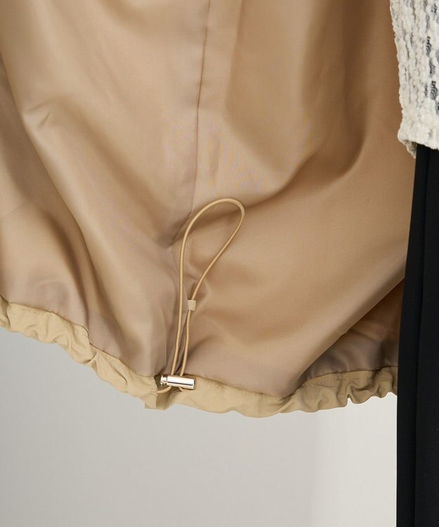 Green Parks 撥水加工ミディ丈マウンテンパーカー Beige