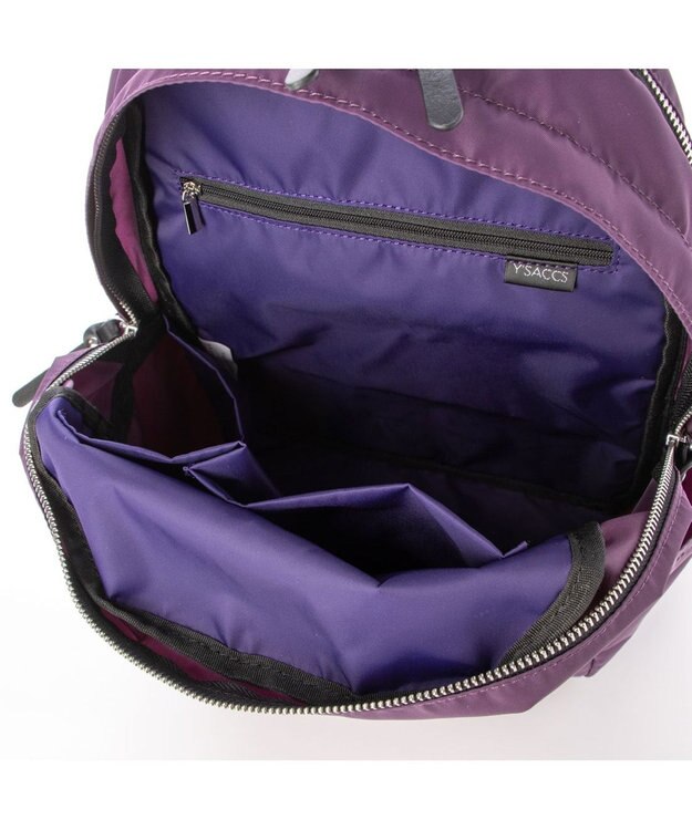 Y'SACCS ナイロン A4リュック　Sサイズ パープル