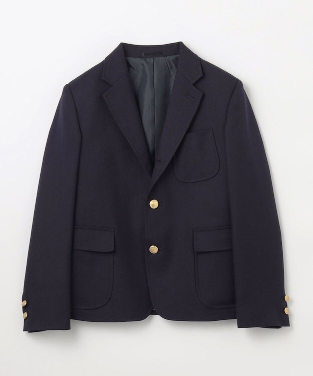 J.PRESS KIDS 【140-170cm】ウールサージ ブレザー ネイビー系