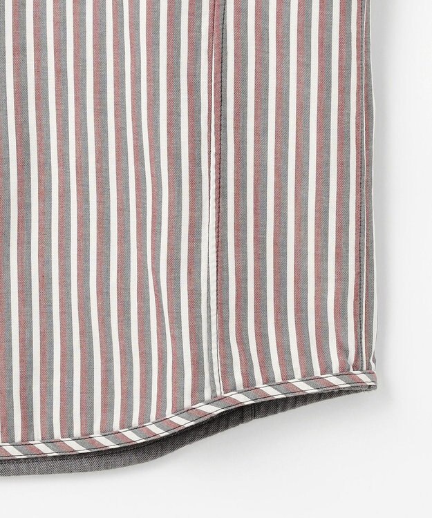 JOSEPH ABBOUD 【キングサイズ・2WAY・25AW】リバーシブルシャツ ライトグレー系