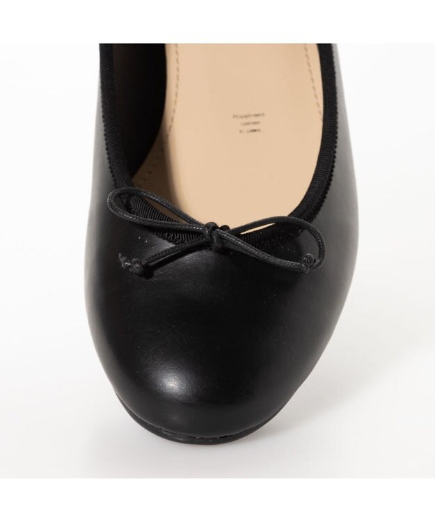 MODE ET JACOMO <MODE ET JACOMO>【レイン対応】ラウンドトゥバレエシューズ ブラック