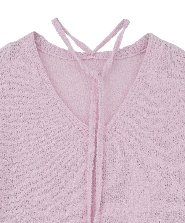 CRAFT STANDARD BOUTIQUE ファンシーヤーンVネックプルオーバー Pink