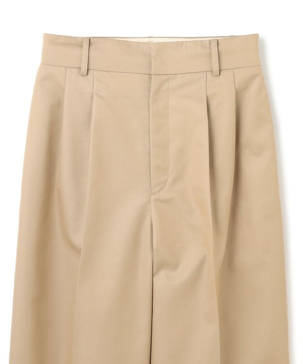 uncrave チノギャバジン ベーシックトラウザー ベージュ