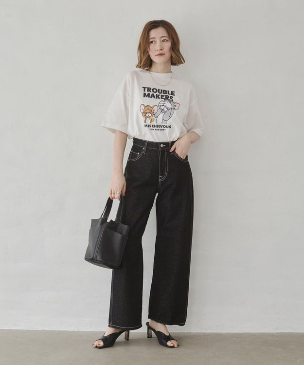 WEGO 【トムとジェリー/グレムリン/バットマン/ユニセックス着用ITEM/SMLサイズ展開】キャラクターズグラフィックT1（SS） 柄5