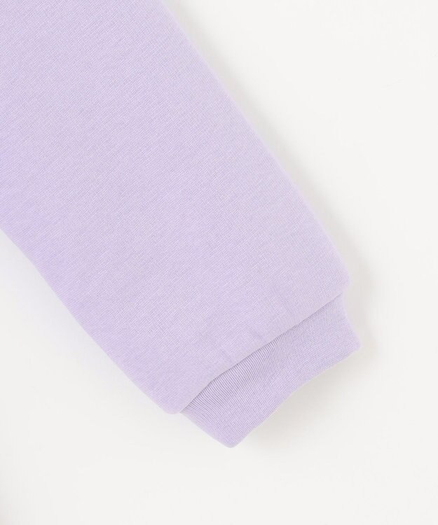 ANY KIDS 裏シャギーポシェットトレーナー ラベンダー×ハート