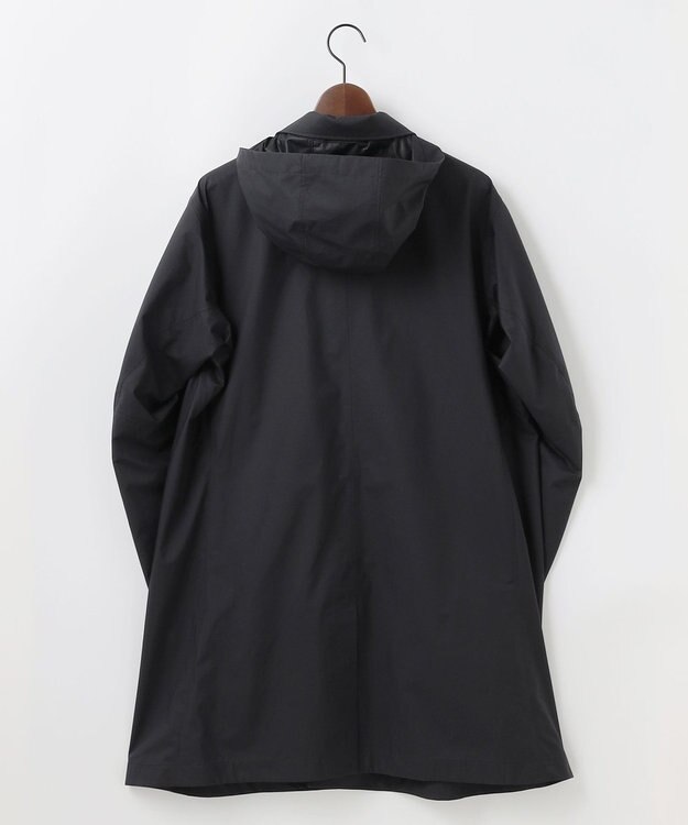 JOSEPH ABBOUD MOUNTAIN 【軽量/防風/透湿防水素材/JAPANファブリック】7Dライトフライ3レイヤーマウンテンシェル コート ブラック系