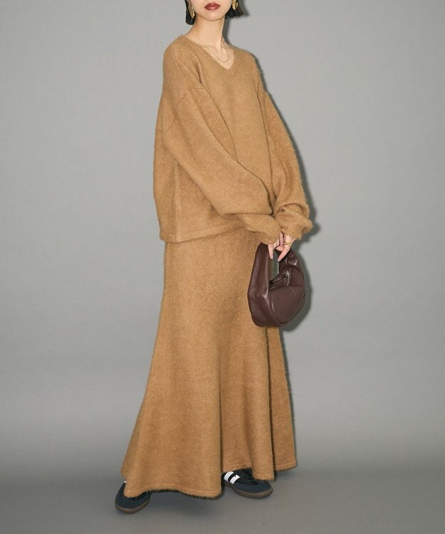 Green Parks ＶネックニットＴＯＰＳ Beige