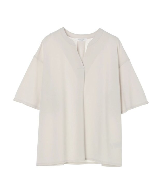 Green Parks BEST PRICE  スキッパー５分袖ブラウソー Light Beige