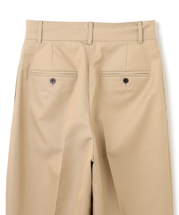 uncrave チノギャバジン ベーシックトラウザー ベージュ