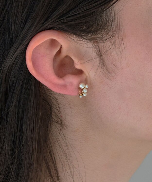 Phoebe 【痛くないシリーズ/金属アレルギー対応】クラスパールライトフィットイヤリング