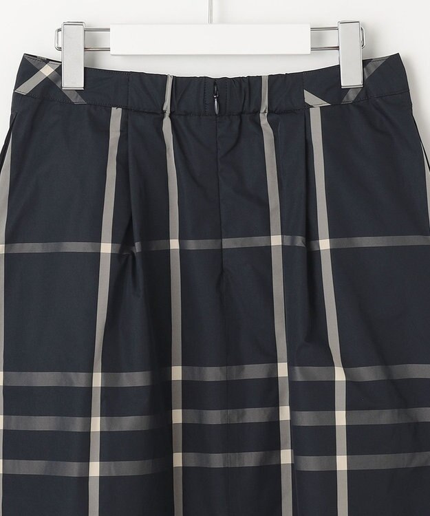 J.PRESS LADIES 【洗える】 メモリーウェザー チェック スカート ネイビー系3