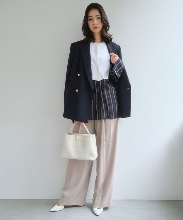 BEIGE， 【セットアップ対応】CINDY / ハイウエストパンツ Taupe