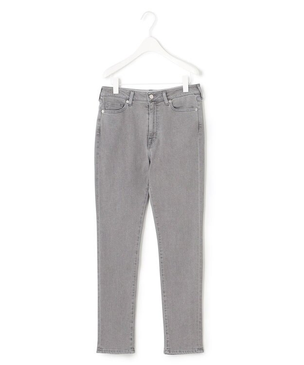 ICB 【洗える】スキニーデニム グレー系