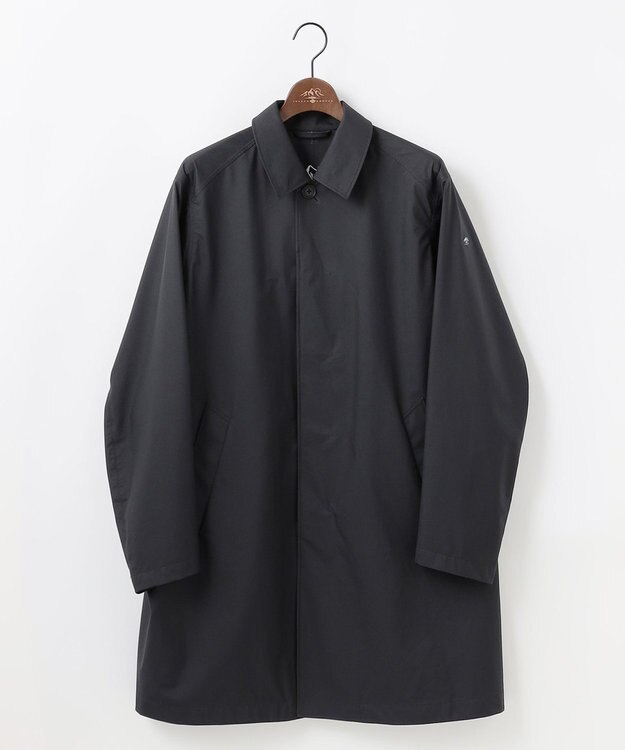 JOSEPH ABBOUD MOUNTAIN 【軽量/防風/透湿防水素材/JAPANファブリック】7Dライトフライ3レイヤーマウンテンシェル コート ブラック系