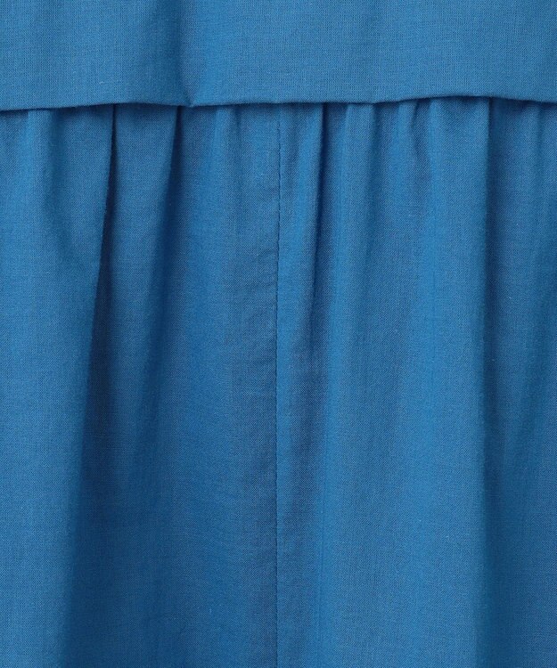 J.PRESS YORK STREET 【WOMEN】ドルマンワンピース ブルー系