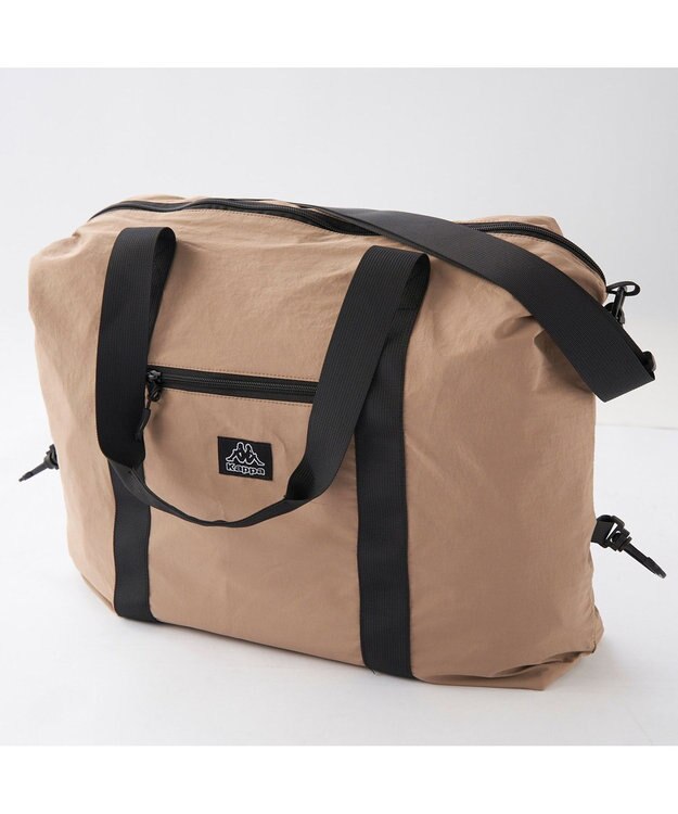 OP／FILA 【Kappa】撥水２WAYバッグ グレー×ベージュ