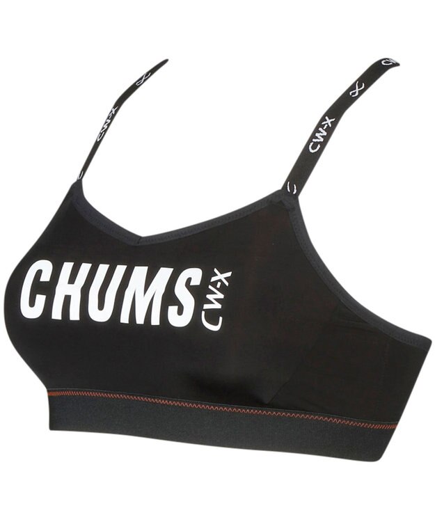 CW-X 【WOMEN】 スポーツブラ CHUMS (チャムス)コラボ キャンプ・アウトドアなどにおすすめ 吸汗速乾(本体) 汗消臭(本体) LNY110 /ワコール ブラック
