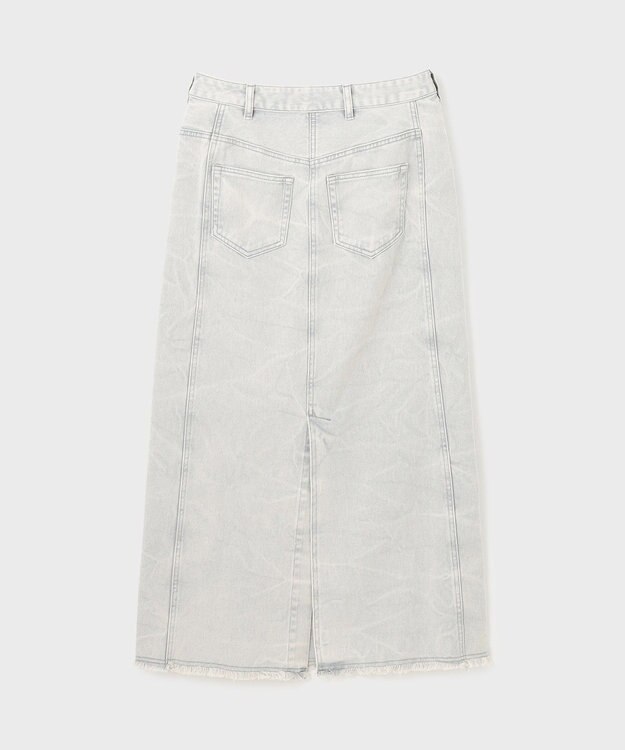 GRACE CONTINENTAL ピグメントタイトスカート ブルー