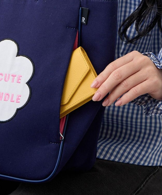 ROOTOTE 3540【ルートート】EU.スクエア.マーマー-A 02：ネイビー