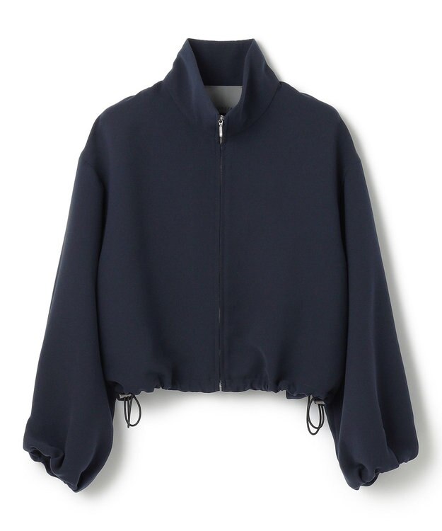 uncrave 【防シワ・洗濯機洗い可】ウォッシャブルダブルクロス トラックジャケット（uncrave STANDARD） ネイビー