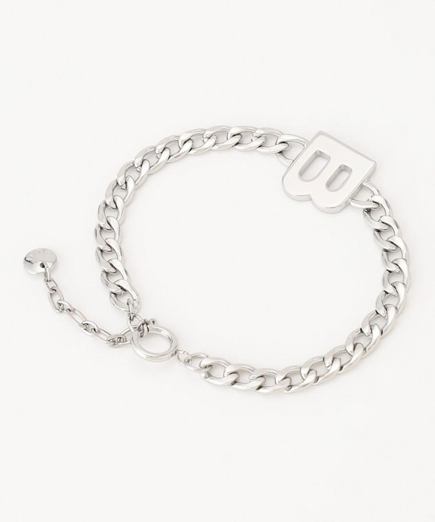 ICB アイコンロゴブレスレット シルバー系