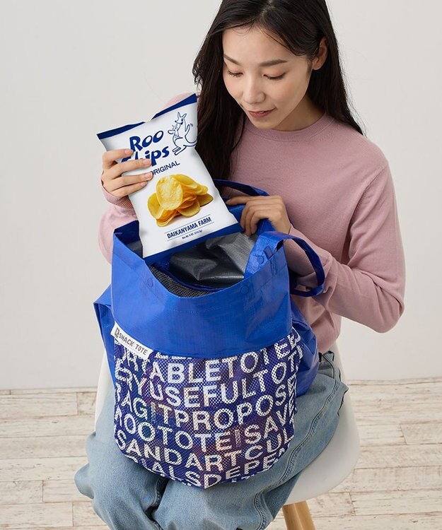 ROOTOTE 6767【大容量】RT.トール.スナックトート-A 01：ブルー