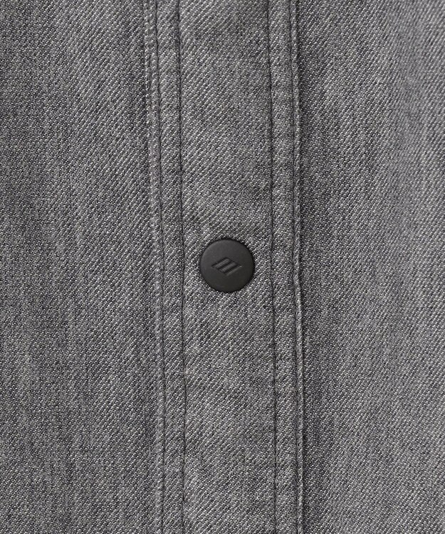 JOSEPH ABBOUD 【キングサイズ・2WAY・25AW】リバーシブルシャツ ライトグレー系