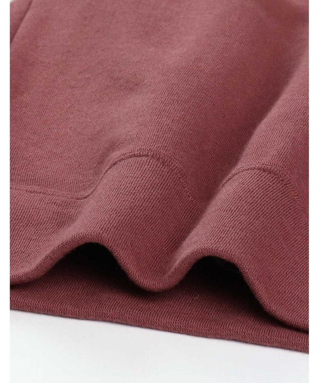 une nana cool 【綿混】裏起毛オールインワンパジャマ ワイン