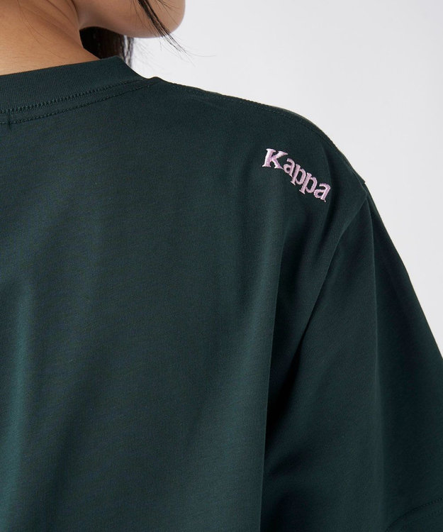OP／FILA 【Kappa】ブランドロゴ Tシャツ グリーン