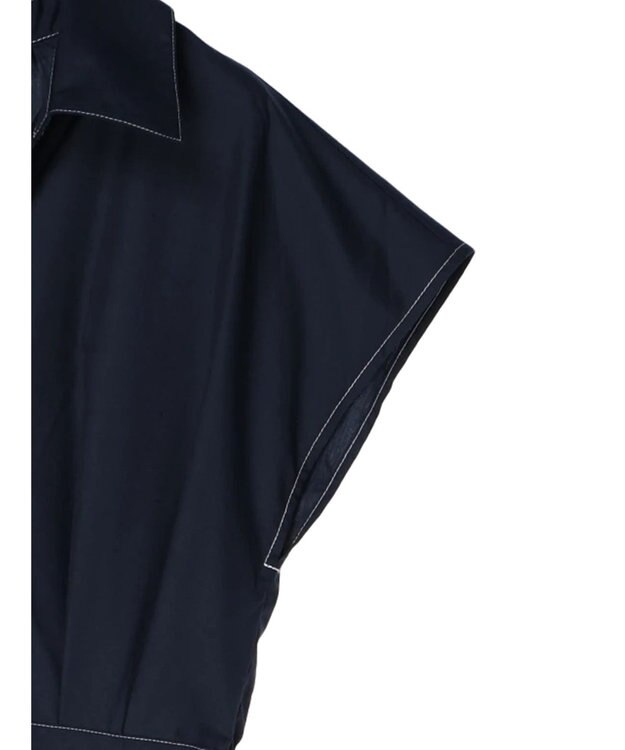 Green Parks ・ＥＬＥＮＣＡＲＥ　ＤＵＥ　スキッパーワンピース Navy