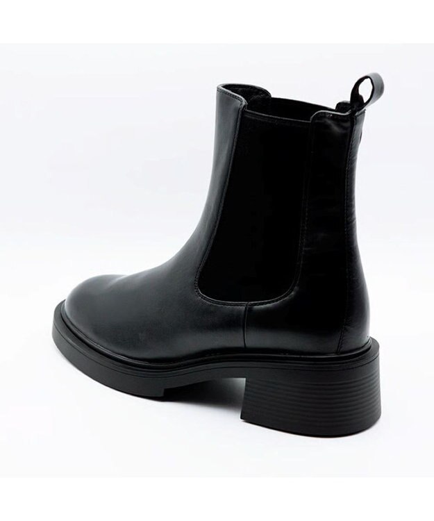 APOM 本革モールドソールチェルシーブーツ 45 ブラック