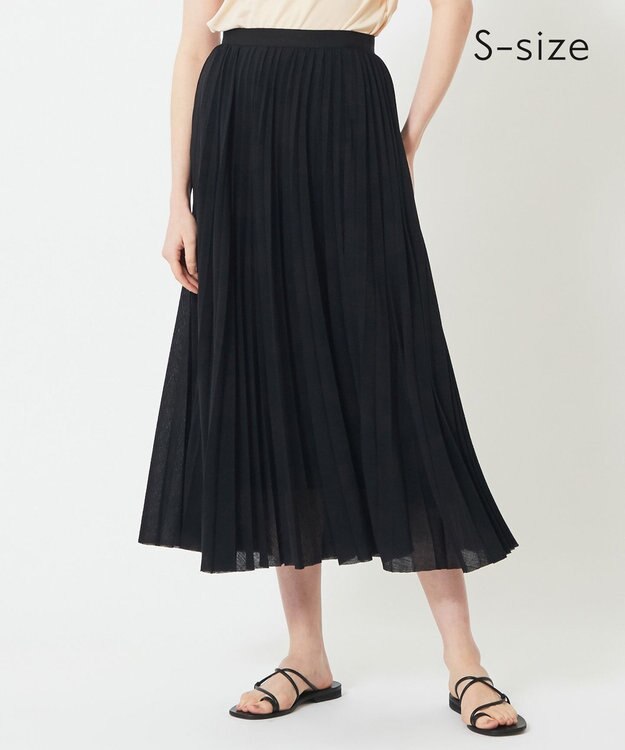 BEIGE， 【S-size】THISTLE / プリーツスカート Black