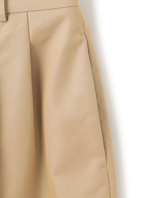 uncrave チノギャバジン ベーシックトラウザー ベージュ