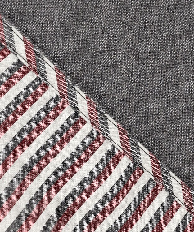 JOSEPH ABBOUD 【キングサイズ・2WAY・25AW】リバーシブルシャツ ライトグレー系