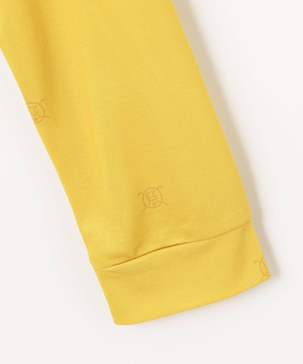 23区GOLF 【WOMEN】ワッペンプリント鹿の子シャツ キャメル系