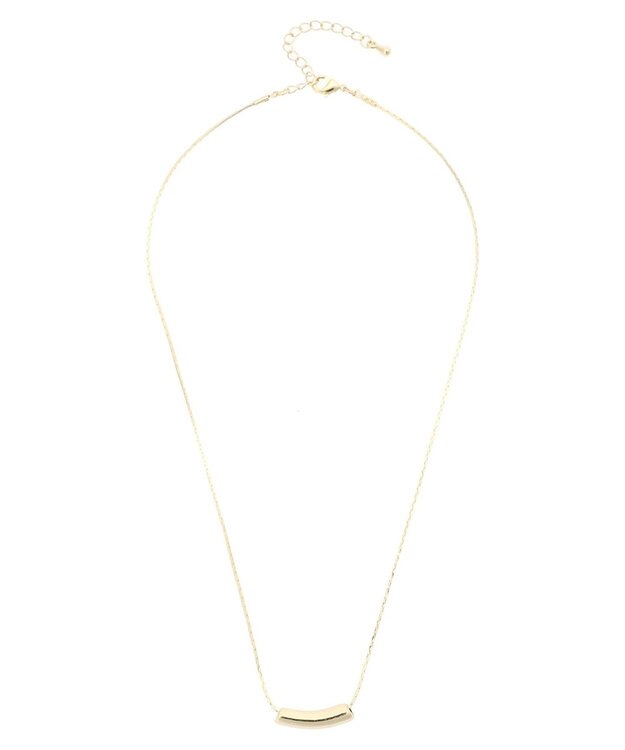 AMERICAN HOLIC 変形メタルバーネックレス Gold