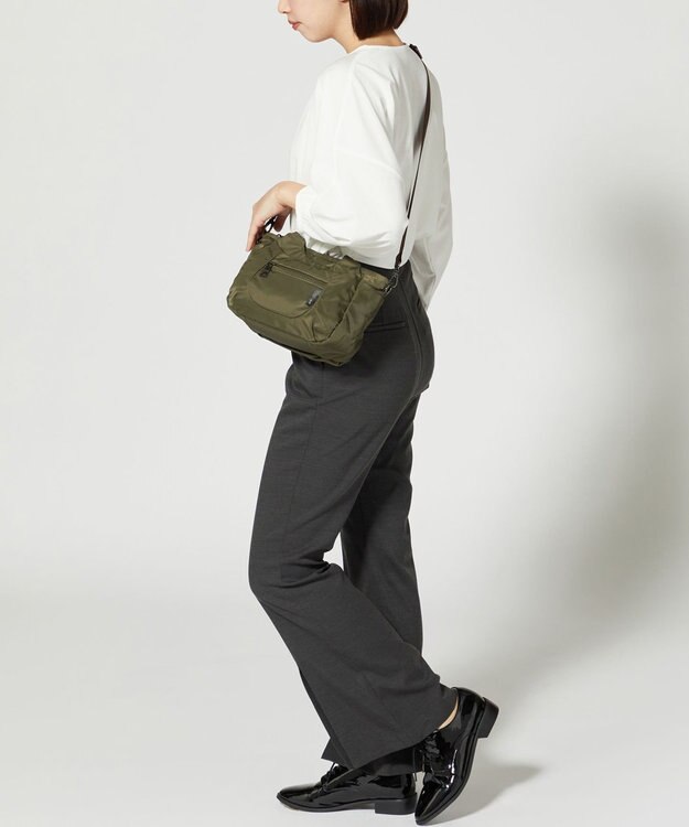 Y'SACCS 【Y’SACCS vous et】ラウンド2WAYミニトート カーキ