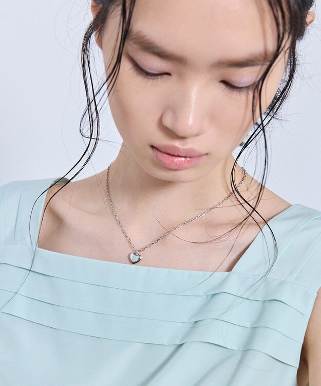 TOCCA FULL HEART NECKLACE ネックレス【星風まどかさん着用】 シルバー系