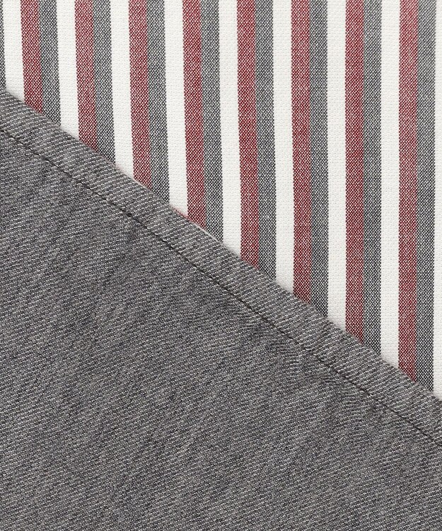 JOSEPH ABBOUD 【キングサイズ・2WAY・25AW】リバーシブルシャツ ライトグレー系