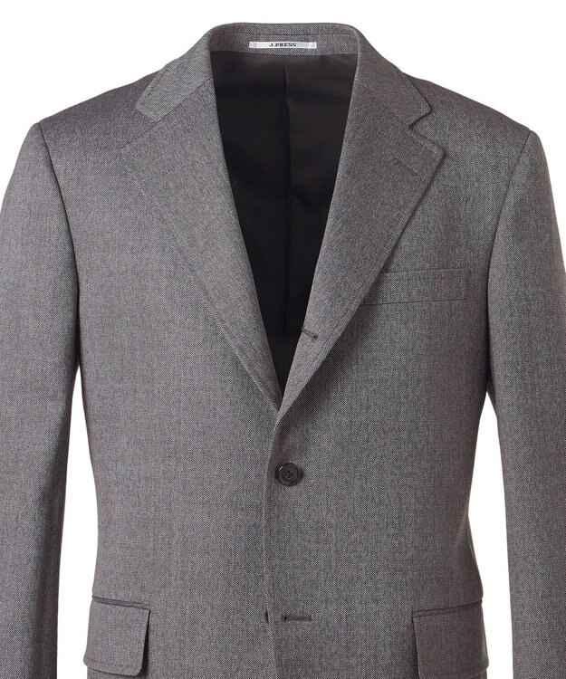 J.PRESS MEN 【WEB・一部店舗限定】ホームスパン スーツ / 背抜き / 3B グレー系