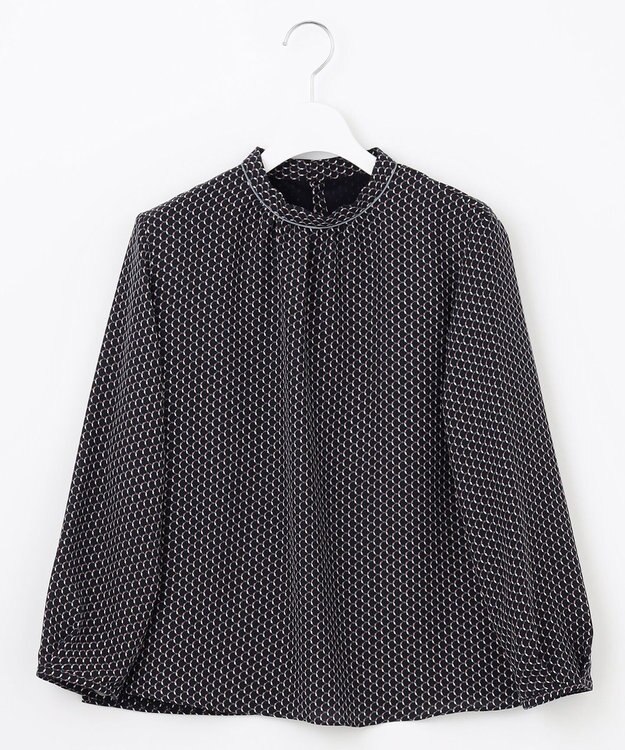 J.PRESS LADIES 幾何プリント カットソー ネイビー系5