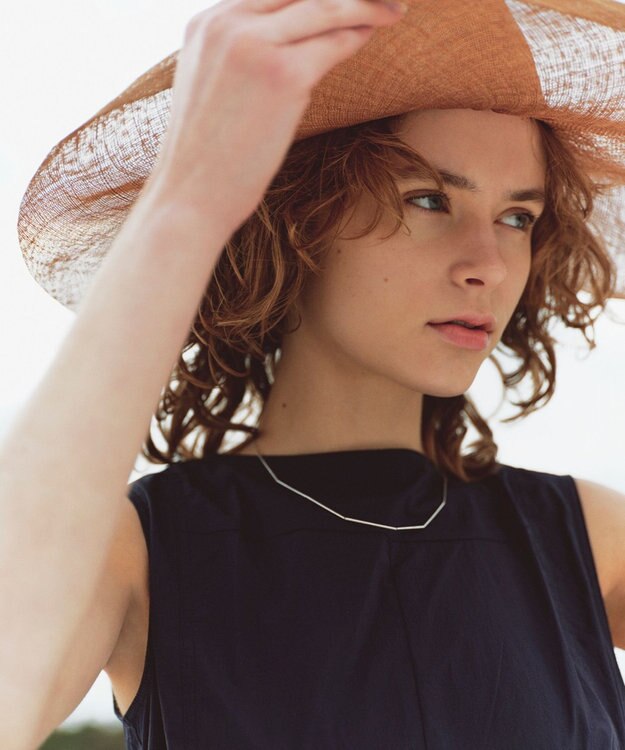 UNFILO L Light Move コクーンワンピース ネイビー